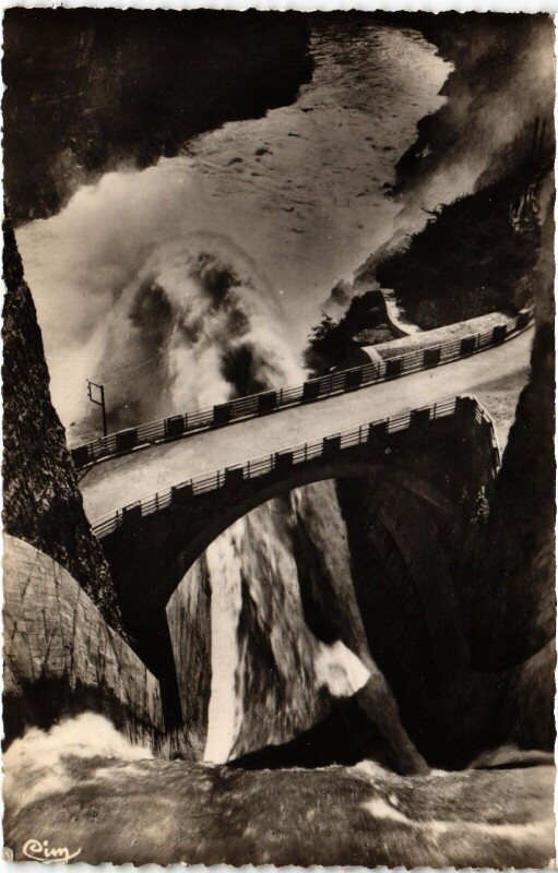 Carte postale ancienne Genissiat La Doucine