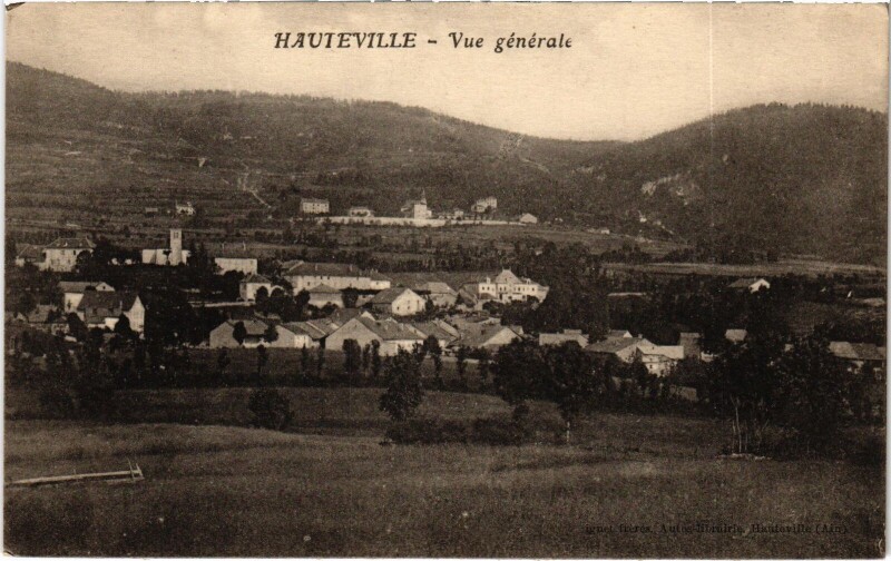 Carte postale ancienne Hauteville vue generale