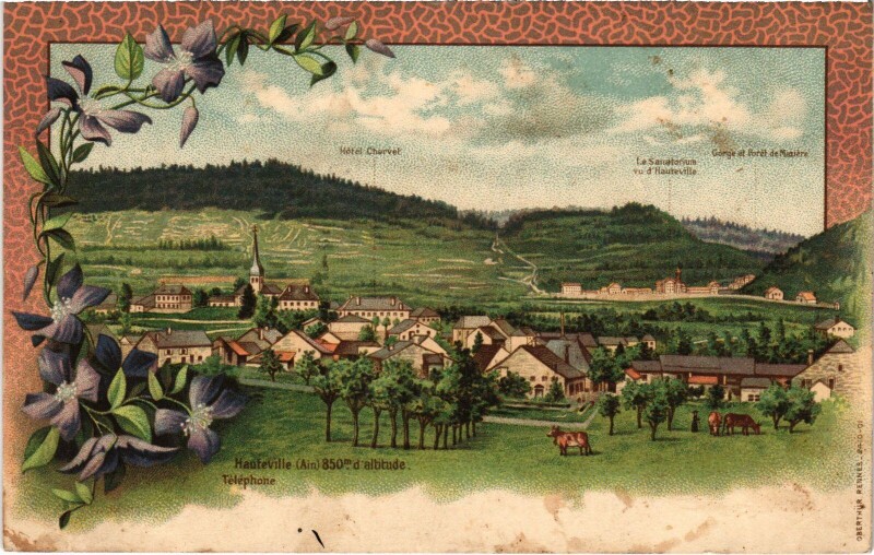 Carte postale ancienne Hauteville