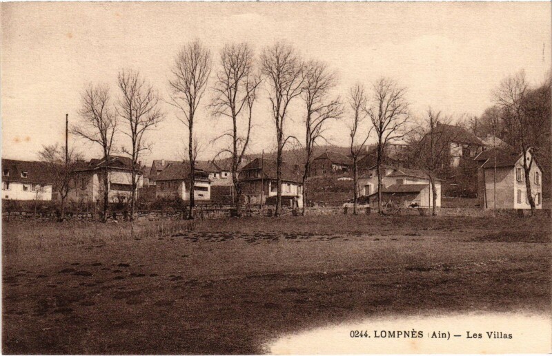 Carte postale ancienne Hauteville Les Villas