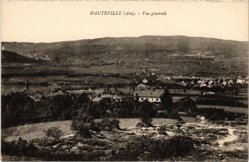 Carte postale ancienne Hauteville vue generale