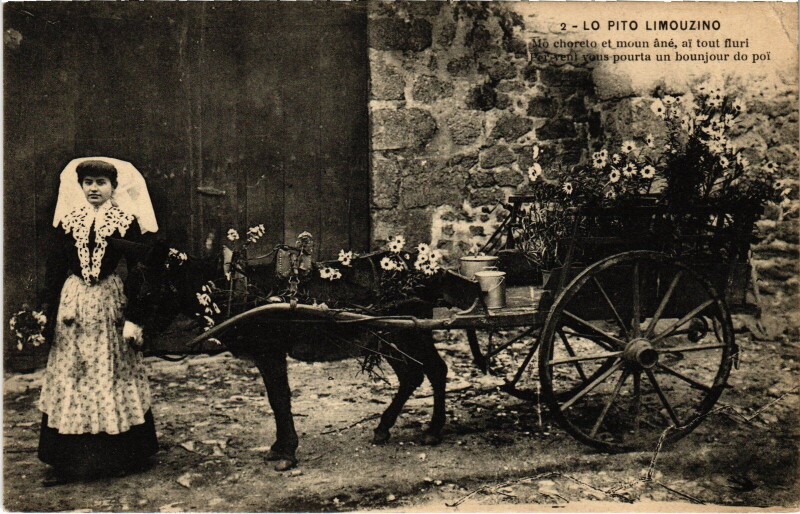 Carte postale ancienne Lo Pito Limouzino