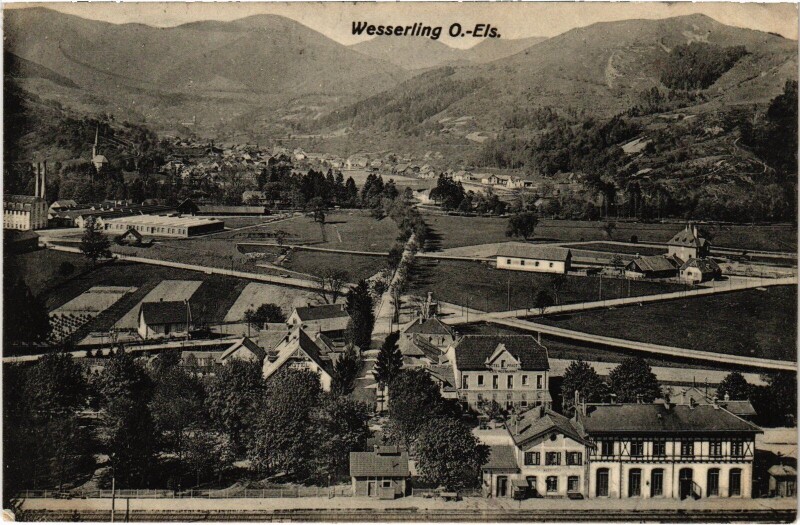 Carte postale ancienne Wesserling O.-Els.