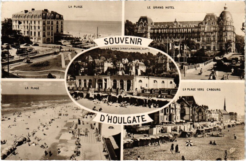 Carte postale ancienne Souvenir d' Houlgate France à Houlgate