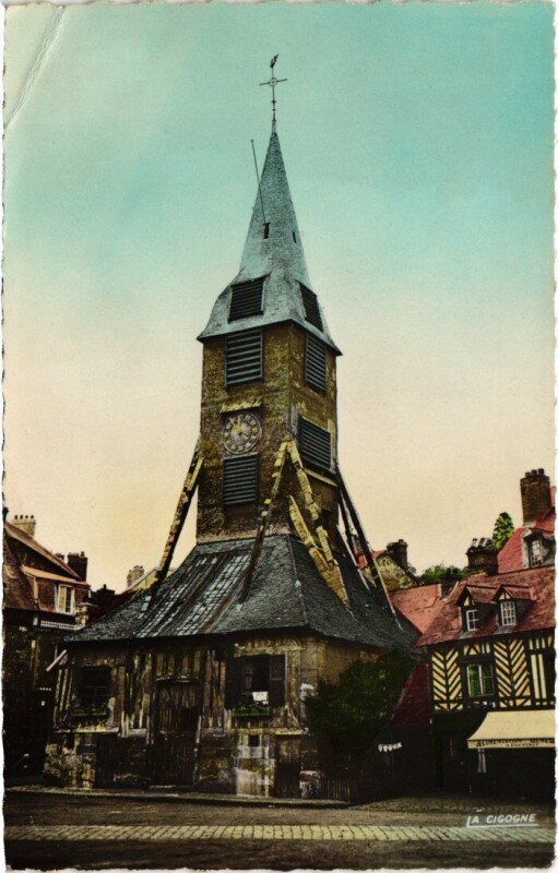 Carte postale ancienne Honfleur Le Clocher Sainte-Catherine France à Honfleur