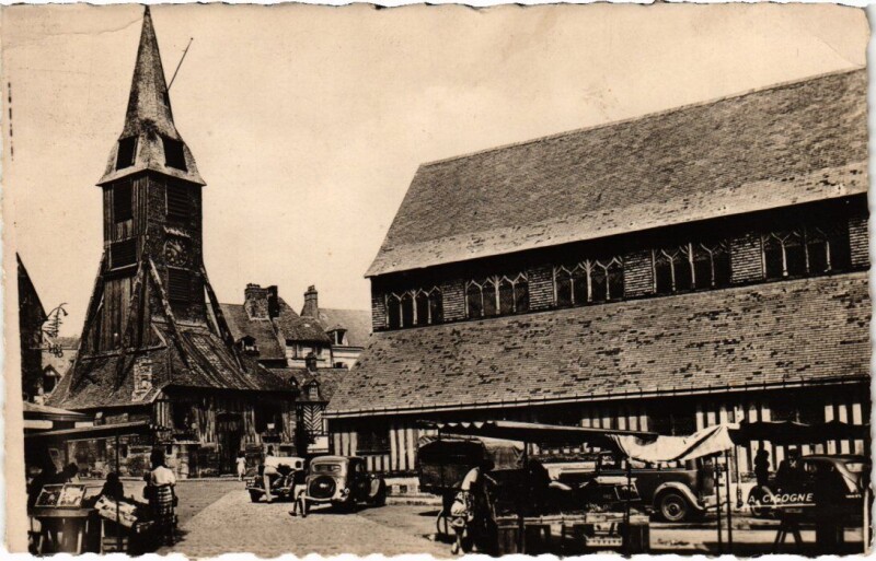 Carte postale ancienne Honfleur L'Eglise Sainte-Catherine France à Honfleur