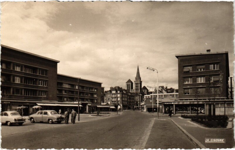 Carte postale ancienne Lisieux Rue Henri Cheron France à Lisieux