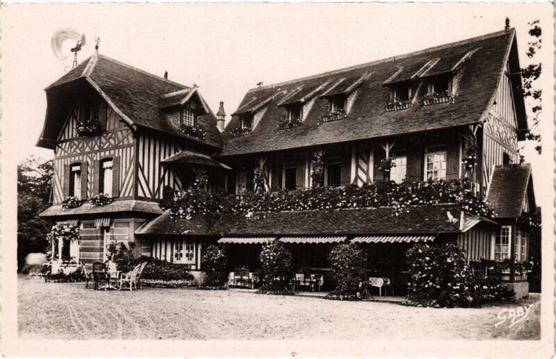 Carte postale ancienne Houlgate Ferme Marie-Antoinette France à Houlgate