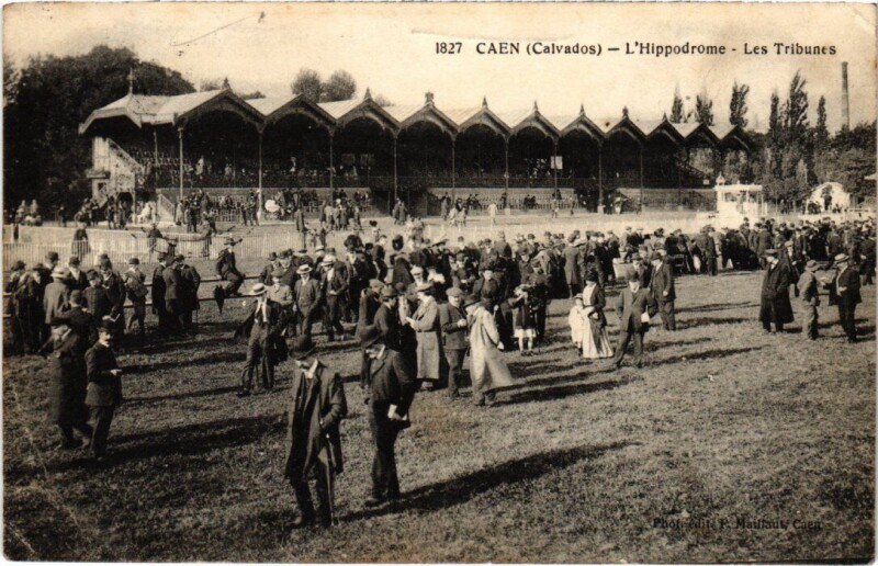 Carte postale ancienne Caen L'Hippodrome France
