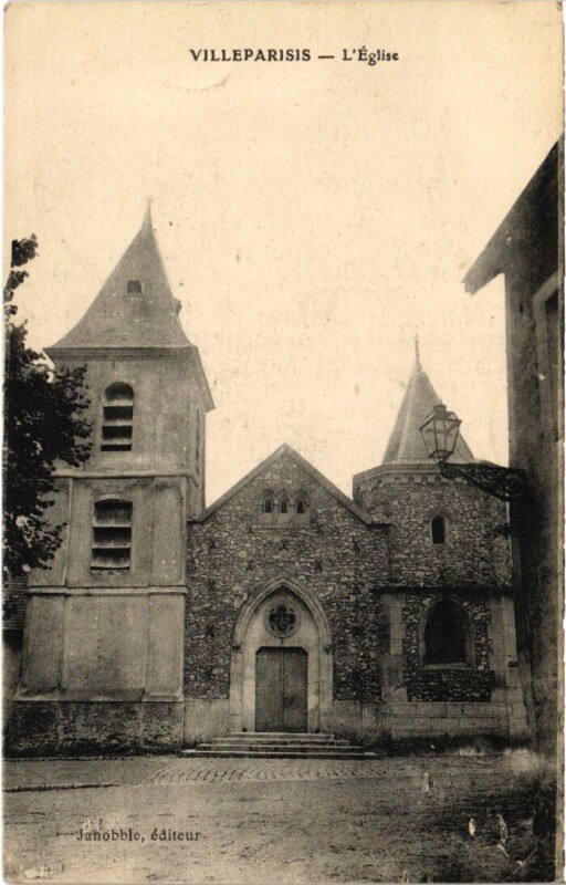 Carte postale ancienne Villeparisis L'Eglise à Villeparisis