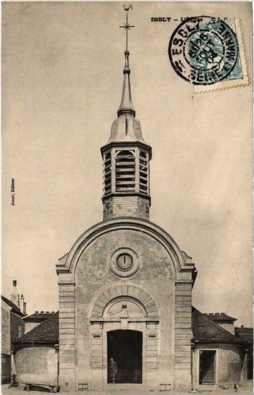 Carte postale ancienne Esbly Eglise à Esbly