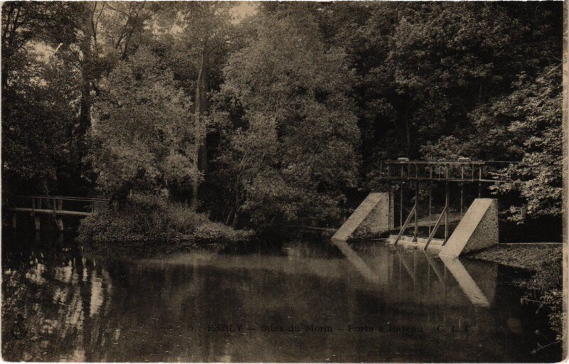 Carte postale ancienne Esbly Sites du Morin à Esbly
