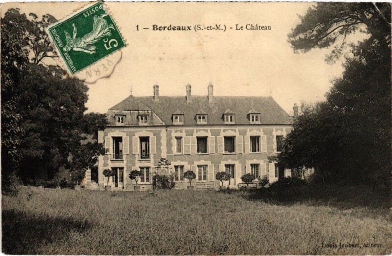 Carte postale ancienne Bordeaux Le Chateau