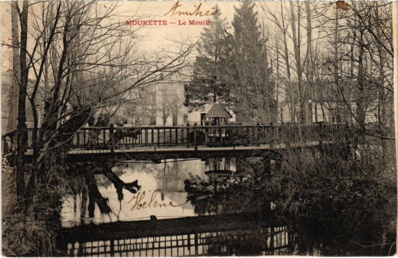 Carte postale ancienne La Ferte-Sous-Jouarre Mourette - Le Moulin à Jouarre