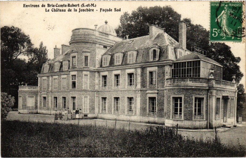 Carte postale ancienne Brie-Comte-Robert Environs - Chateau de la Jonchere à Brie-Comte-Robert