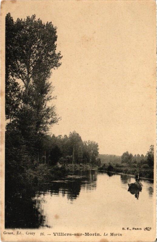 Carte postale ancienne Villiers-sur-Morin Le Morin à Villiers-sur-Morin