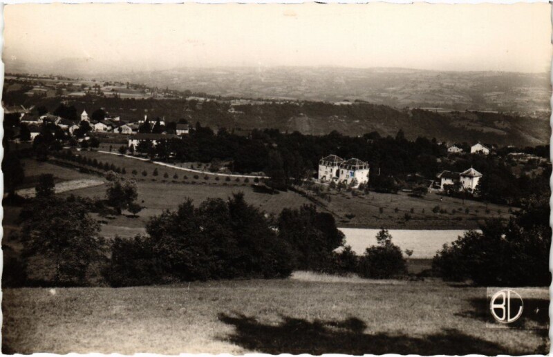 Carte postale ancienne Chanay Vue Generale et les villas France à Chanay
