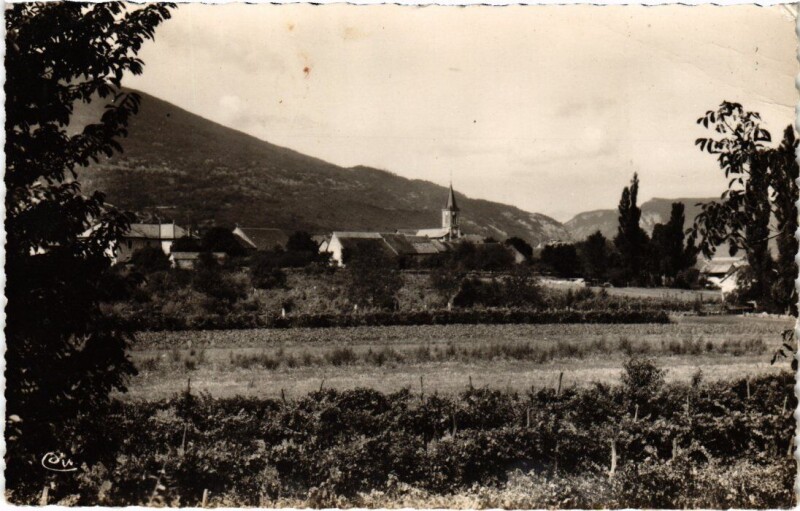 Carte postale ancienne Contrevoz Le Pays de Plattet France à Contrevoz