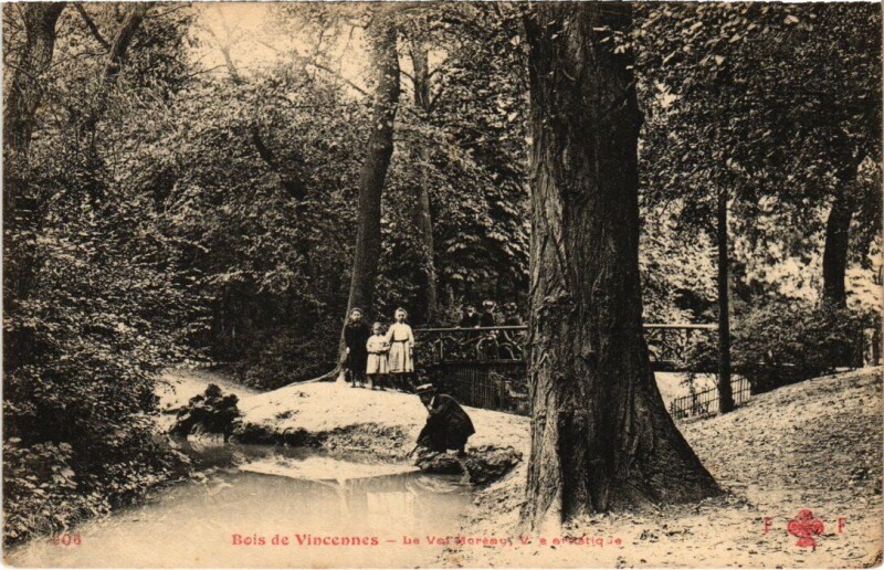 Carte postale ancienne Vincennes Le Val Moreau à Vincennes