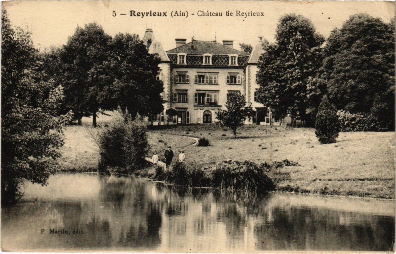 Carte postale ancienne Reyrieux Chateau de Reyrieux France à Reyrieux