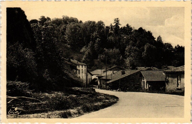 Carte postale ancienne Coligny Vieux Coligny France à Coligny