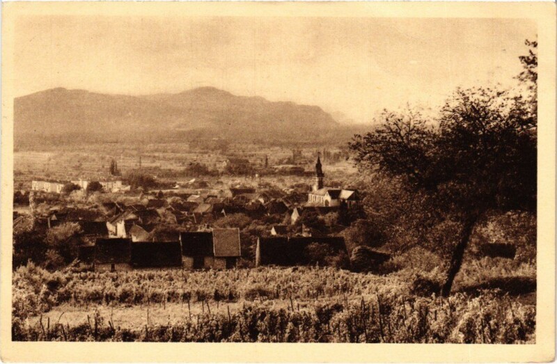 Carte postale ancienne Culoz Vue Generale France à Culoz