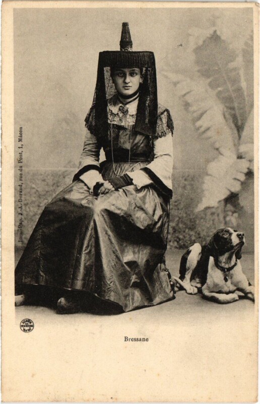 Carte postale ancienne Bressane France