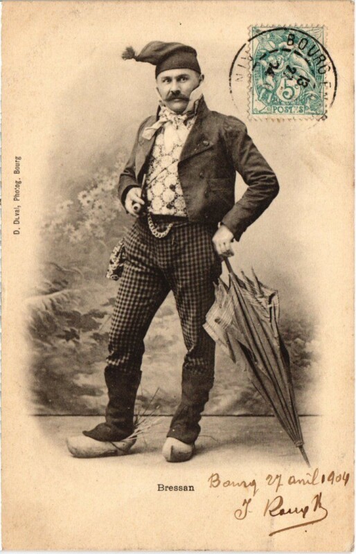 Carte postale ancienne Bressan France