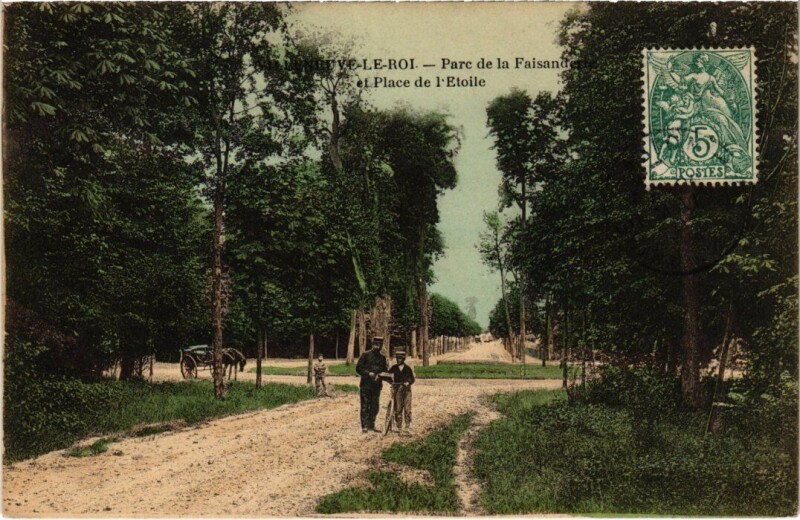 Carte postale ancienne Villeneuve le Roi Parc de la Faisanderie à Villeneuve-le-Roi