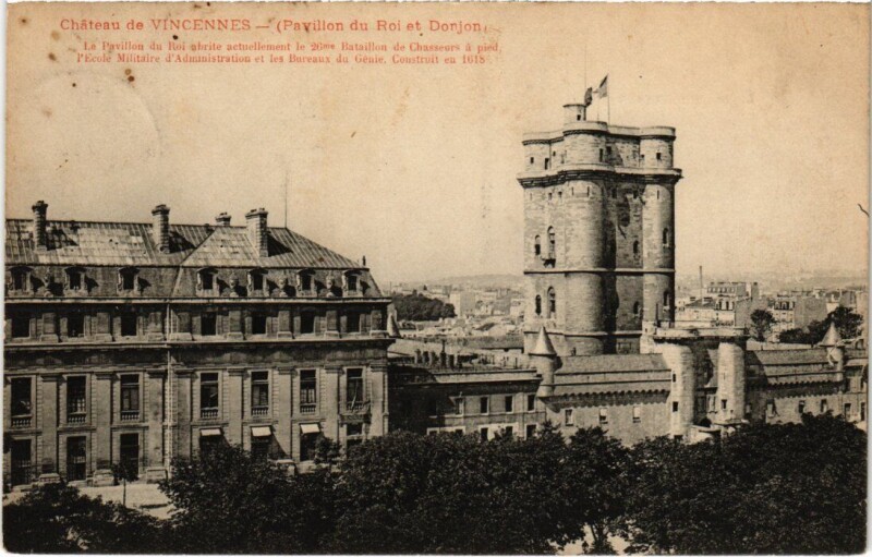 Carte postale ancienne Vincennes Le Chateau à Vincennes