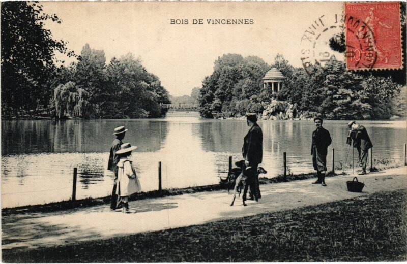Carte postale ancienne Vincennes à Vincennes