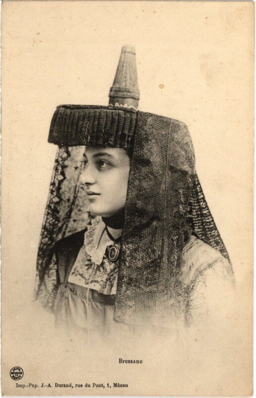 Carte postale ancienne Bressane France