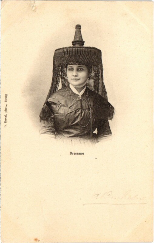 Carte postale ancienne Bressane France