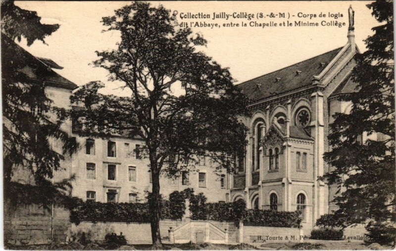 Carte postale ancienne Juilly College - Corps de Logis dit l'Abbaye à Juilly
