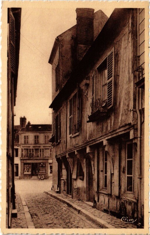 Carte postale ancienne Montereau-Fault-Yonne Vieille Maison de Pecheurs à Montereau-Fault-Yonne
