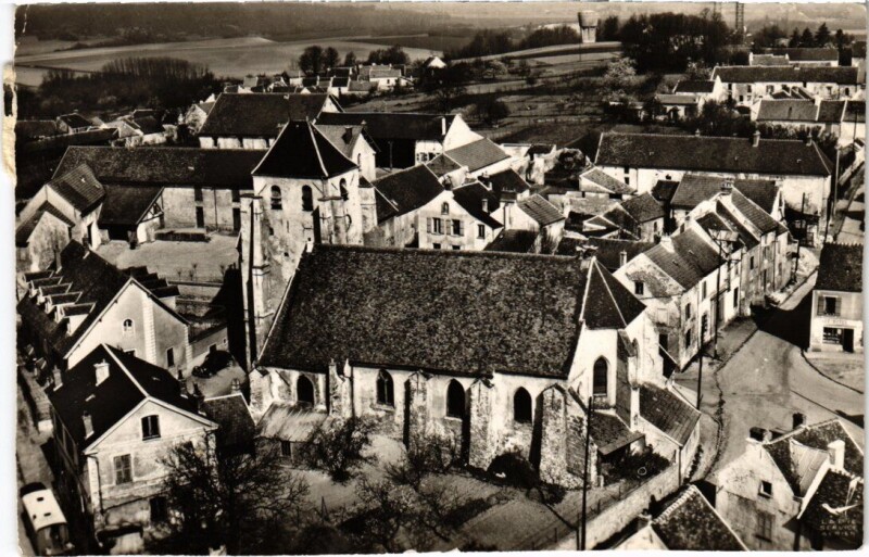 Carte postale ancienne Monthyon Eglise à Monthyon