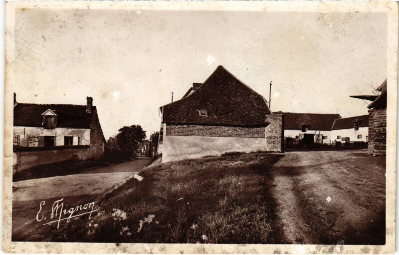 Carte postale ancienne Montigny-le-Guesdier La Queue du Loup à Montigny-le-Guesdier