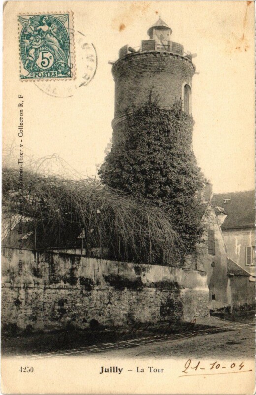 Carte postale ancienne Juilly La Tour à Juilly