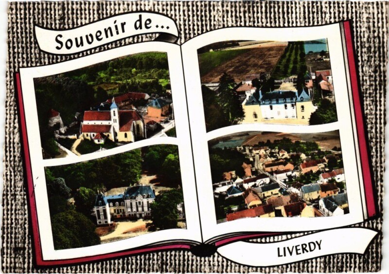 Carte postale ancienne Liverdy-en-Brie Scenes à Liverdy-en-Brie