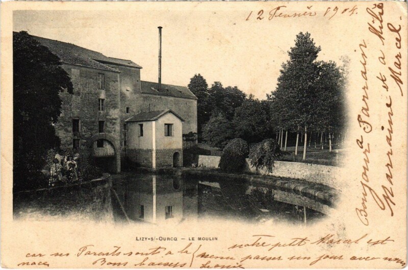 Carte postale ancienne Lizy-sur-Ourcq Le Moulin à Lizy-sur-Ourcq