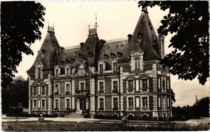 Carte postale ancienne Montry Chateau à Montry
