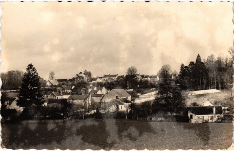 Carte postale ancienne Mortcerf Vue Generale à Mortcerf