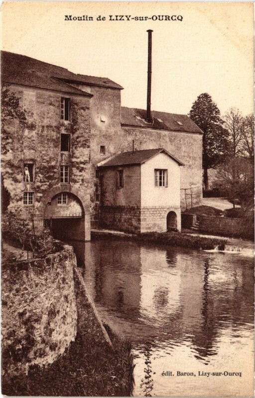 Carte postale ancienne Lizy-sur-Ourcq Moulin à Lizy-sur-Ourcq