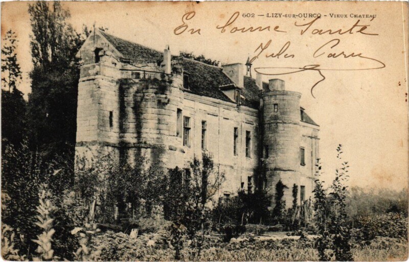Carte postale ancienne Lizy-sur-Ourcq Vieux Chateau à Lizy-sur-Ourcq