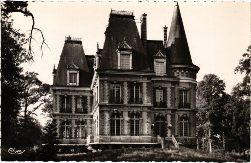 Carte postale ancienne Marles-en-Brie Le Chateau à Marles-en-Brie