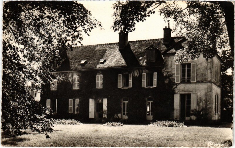 Carte postale ancienne Marles-en-Brie Le Chateau à Marles-en-Brie
