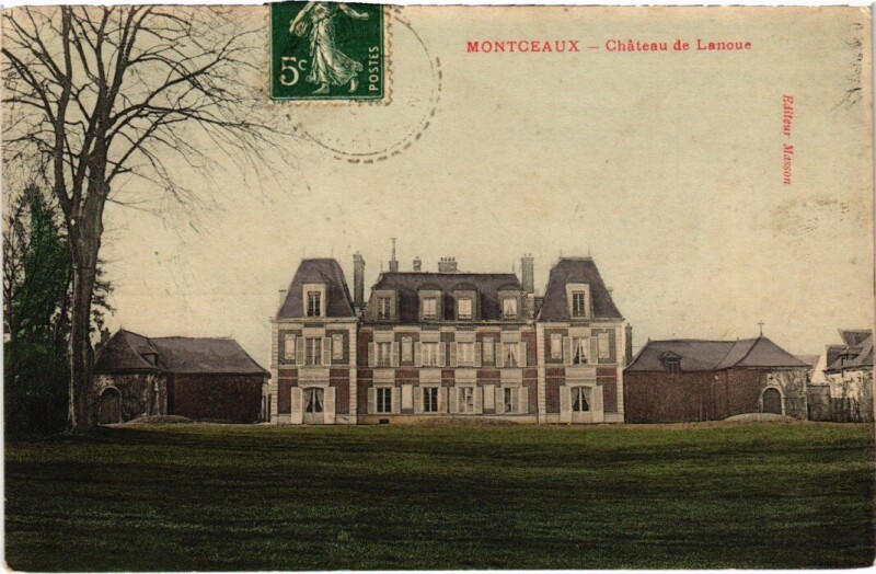 Carte postale ancienne Montceaux-les-Meaux Chateau de Lanoue à Meaux