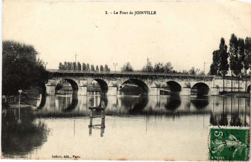 Carte postale ancienne Joinville Le Pont à Joinville-le-Pont