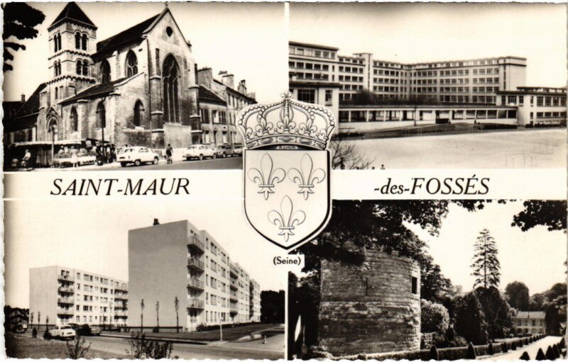 Carte postale ancienne St Maur souvenir