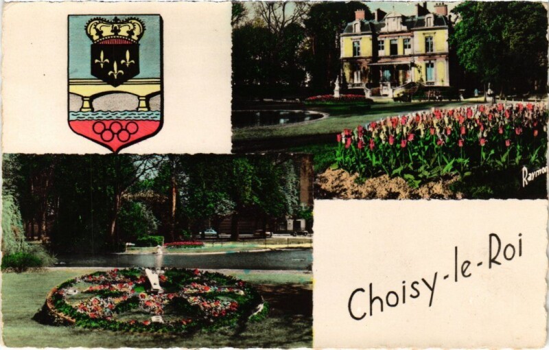 Carte postale ancienne Choisy le Roi souvenir à Choisy-le-Roi